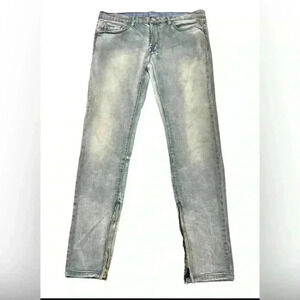 MNML Light Wash Skinny Jeans